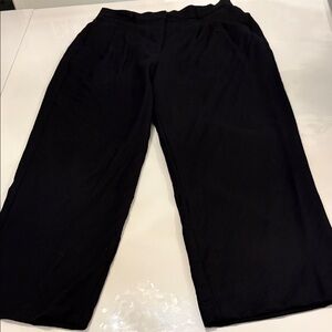 Black Wide-Leg Pants